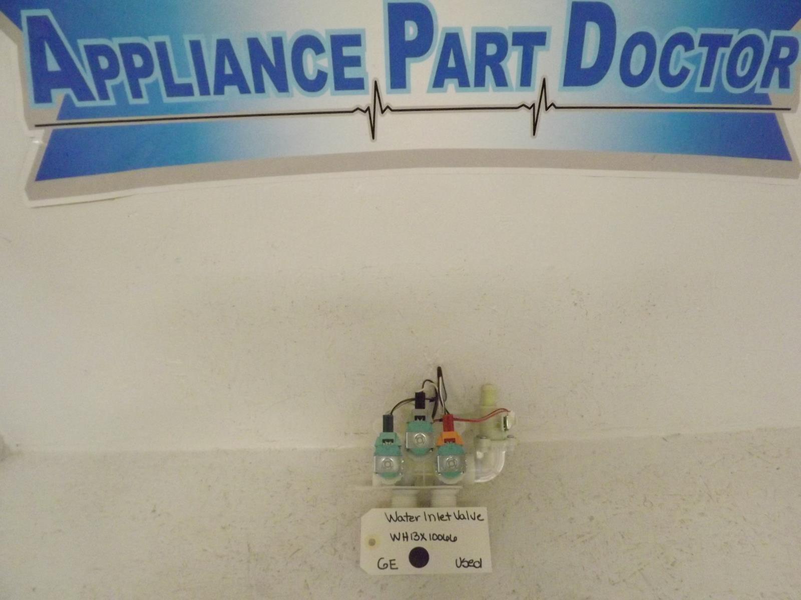 GE Washer WH13X10066 Water Inlet Valve Used GE Washer WH13X10066 Water Inlet Valve Used